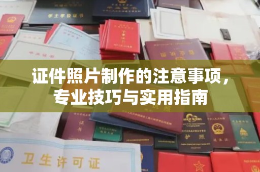 沁县证件照片制作的注意事项，专业技巧与实用指南
